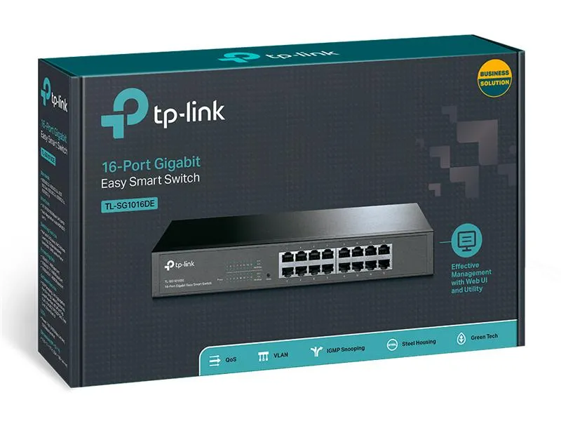 Комутатор TP-Link TL-SG1016DE - мініатюра 3