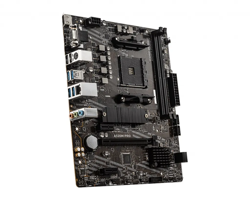 Материнська плата MSI A520M Pro Socket AM4 - мініатюра 2