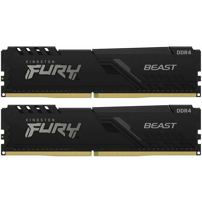 Модуль пам`ятi DDR4 2x16GB/3200 Kingston Fury Beast Black (KF432C16BB1K2/32) - зображення 1