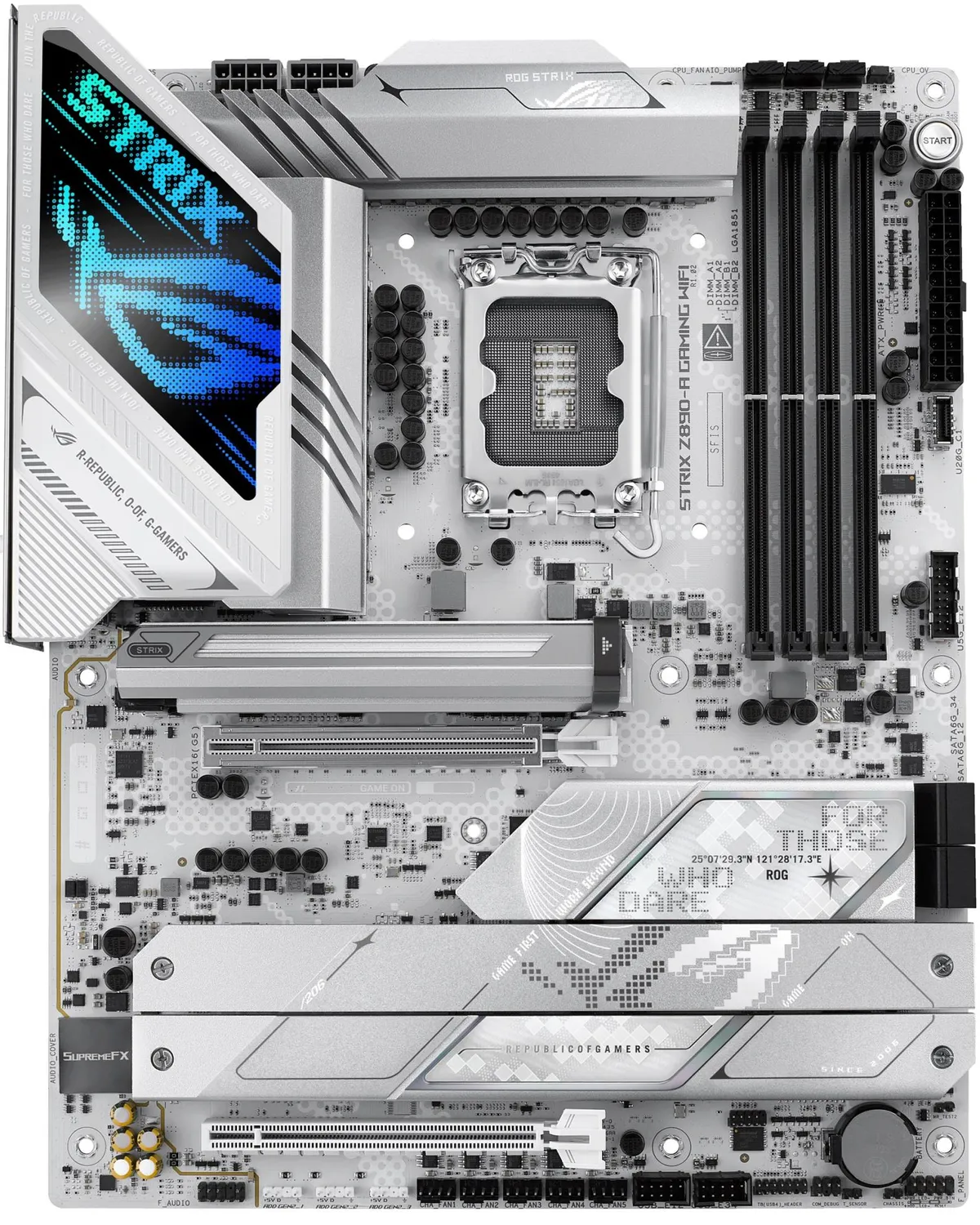 Материнська плата Asus ROG Strix Z890-A Gaming WiFi Socket 1851 - зображення 1