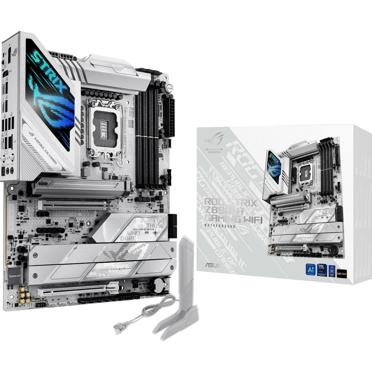 Материнська плата Asus ROG Strix Z890-A Gaming WiFi Socket 1851 - мініатюра 2