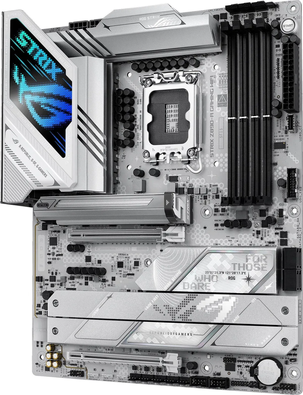 Материнська плата Asus ROG Strix Z890-A Gaming WiFi Socket 1851 - мініатюра 3
