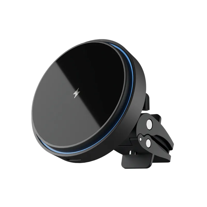Бездротовий зарядний пристрій Proove Light Circle 15W Black (WHLC15010001) - зображення 1