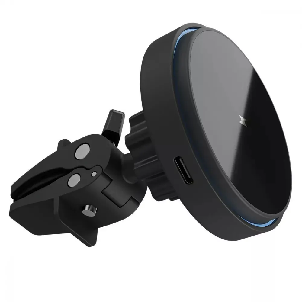Бездротовий зарядний пристрій Proove Light Circle 15W Black (WHLC15010001) - мініатюра 3