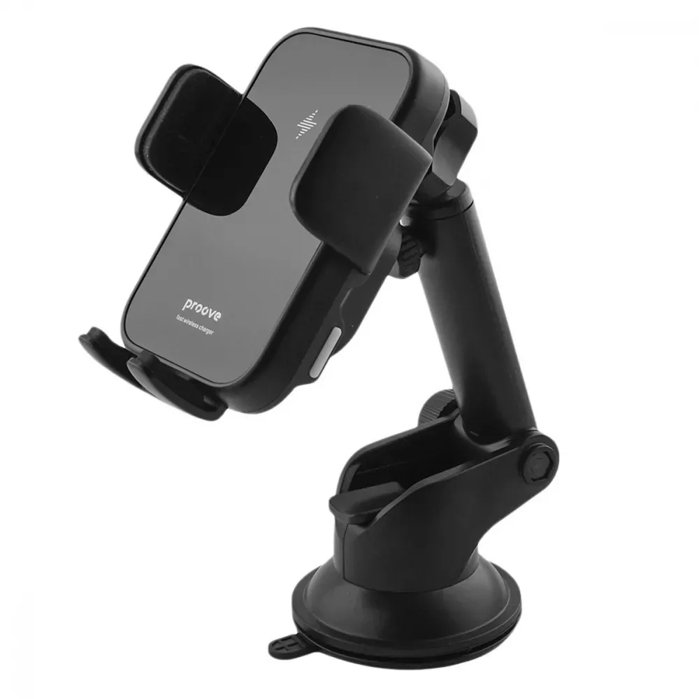 Бездротовий зарядний пристрій Proove Triple Clamp 15W Black (WHTC15010001) - мініатюра 3
