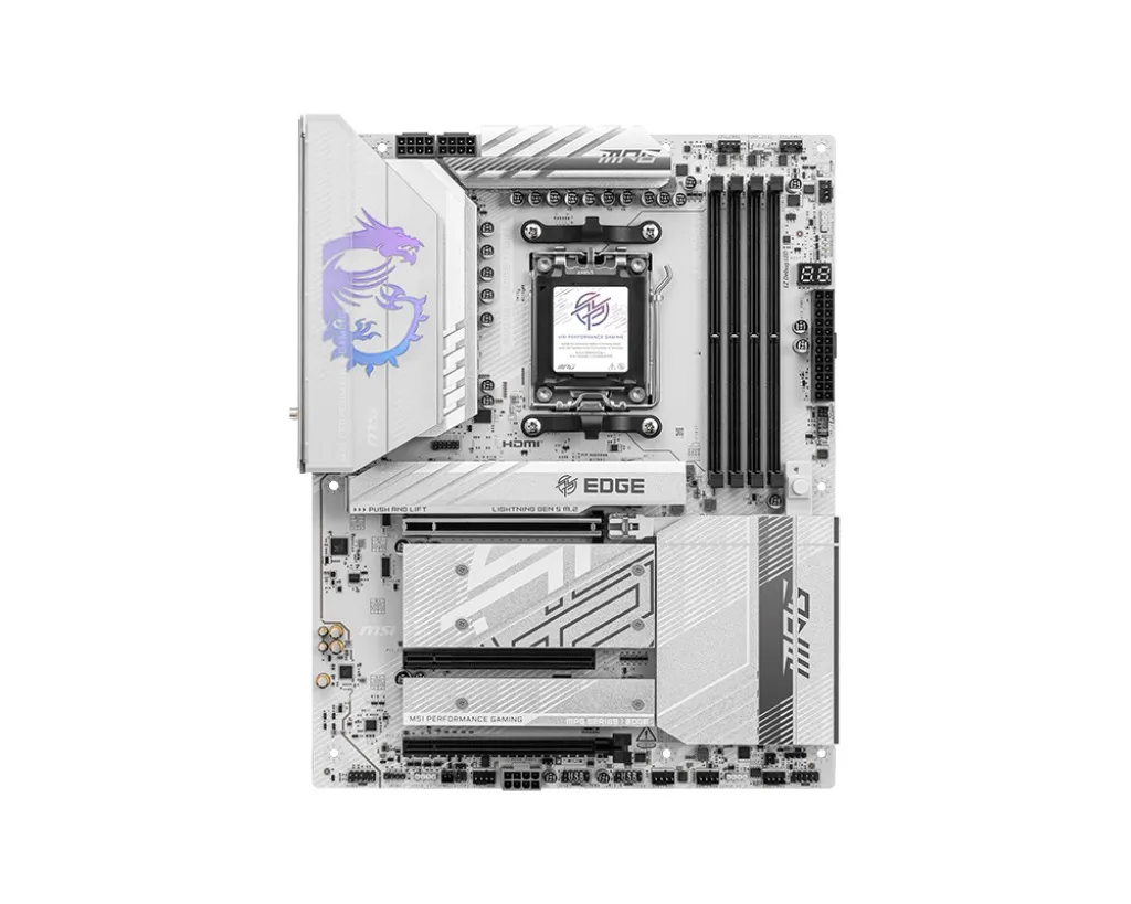 Материнська плата MSI MPG B850 Edge Ti WiFi Socket AM5 - мініатюра 2