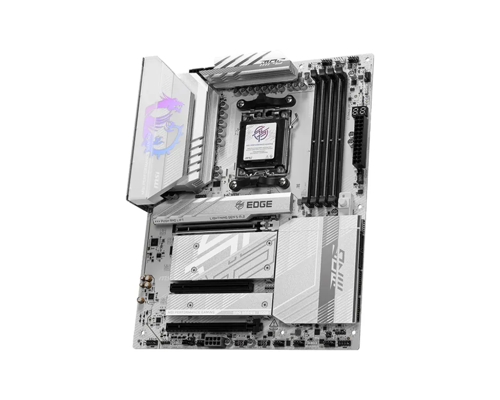 Материнська плата MSI MPG B850 Edge Ti WiFi Socket AM5 - мініатюра 3
