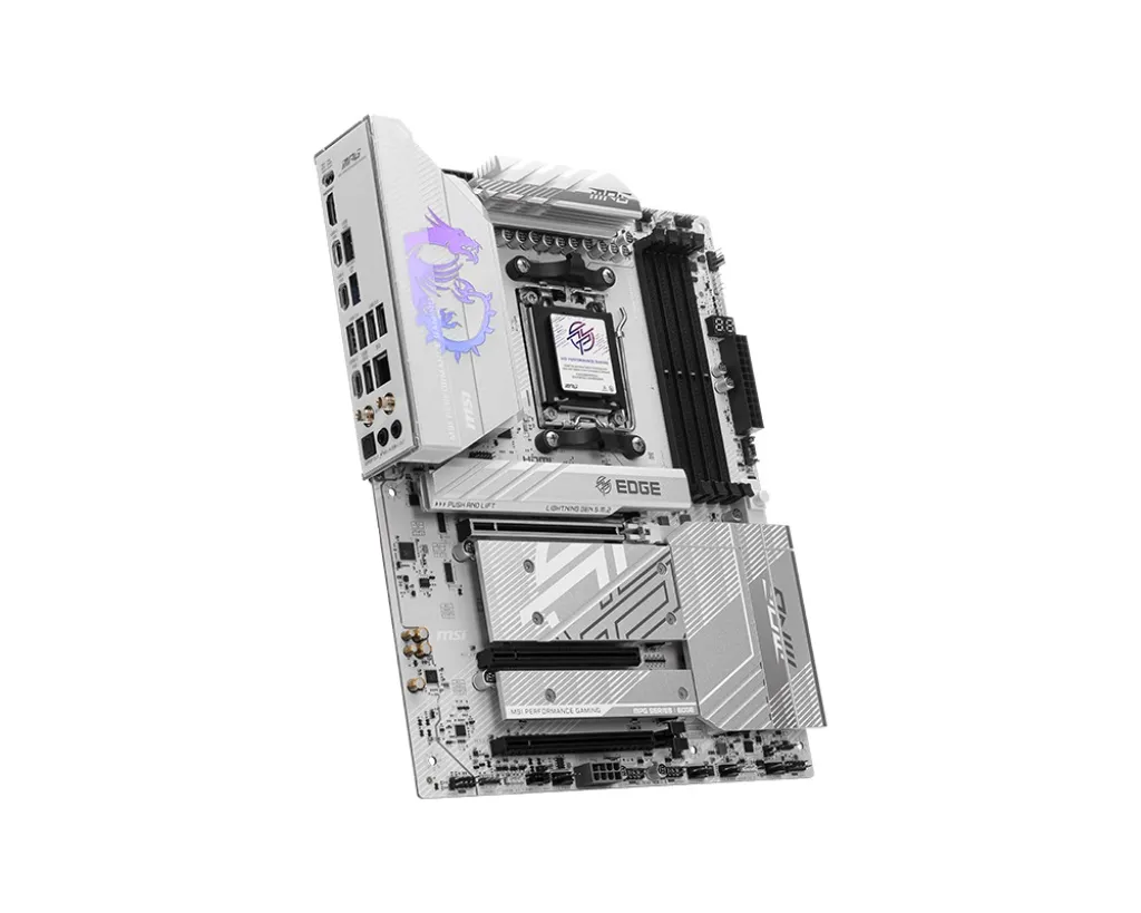 Материнська плата MSI MPG B850 Edge Ti WiFi Socket AM5 - мініатюра 4