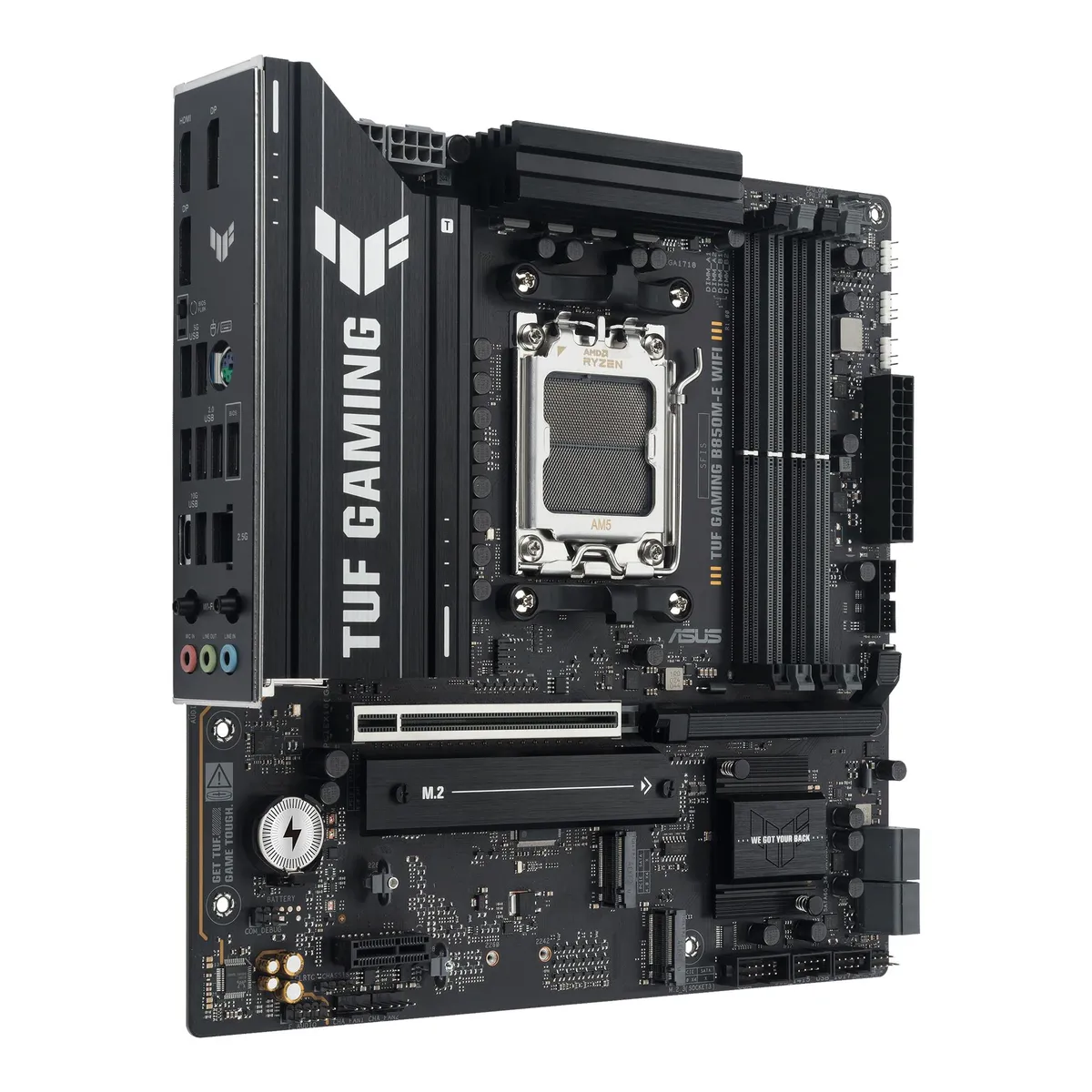 Материнська плата Asus TUF Gaming B850M-E WiFi Socket AM5 - мініатюра 2