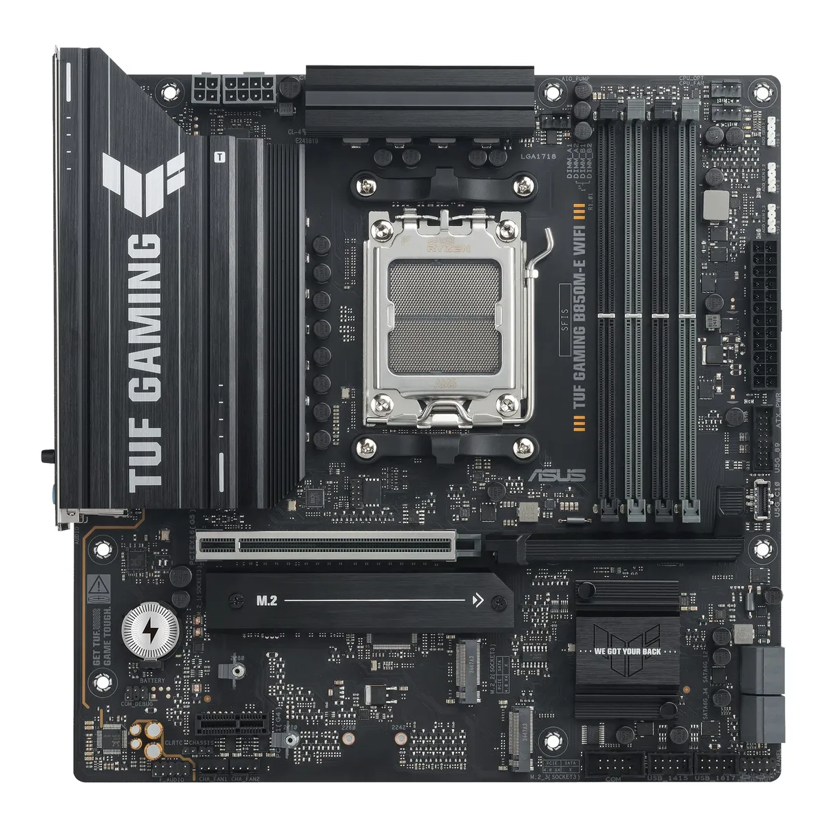 Материнська плата Asus TUF Gaming B850M-E WiFi Socket AM5 - мініатюра 7