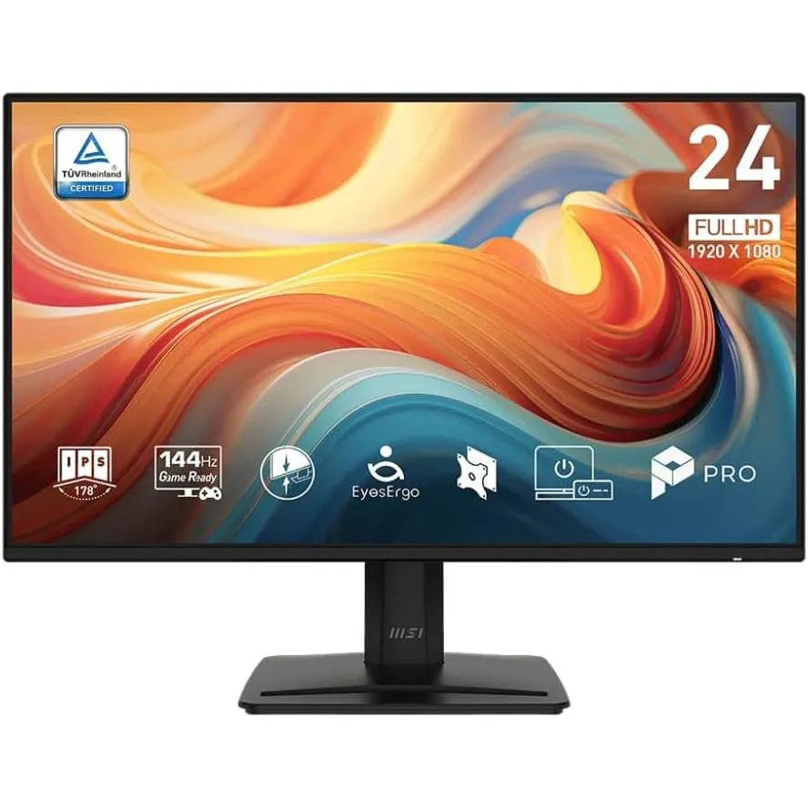 Монітор MSI 23.8" PRO MP242 E14A IPS Black 144Hz - зображення 1