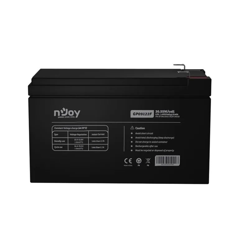 Акумуляторна батарея Njoy GP09122F 12V 9Ah (BTVACIUOCTO2FCW01B) - мініатюра 3