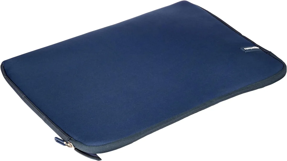Чохол для ноутбука Amazon Basics Sleeve 15.6" Navy Blue (B01EFMIL4U) - мініатюра 2