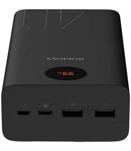 Універсальна мобільна батарея Romoss PEA40 40000mAh 22.5W Black (PEA40-152-2111H) - мініатюра 4