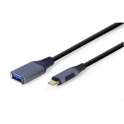 Дата кабель OTG USB 3.0 AF to Type-C 0.15m Cablexpert (A-USB3C-OTGAF-01) - мініатюра 2
