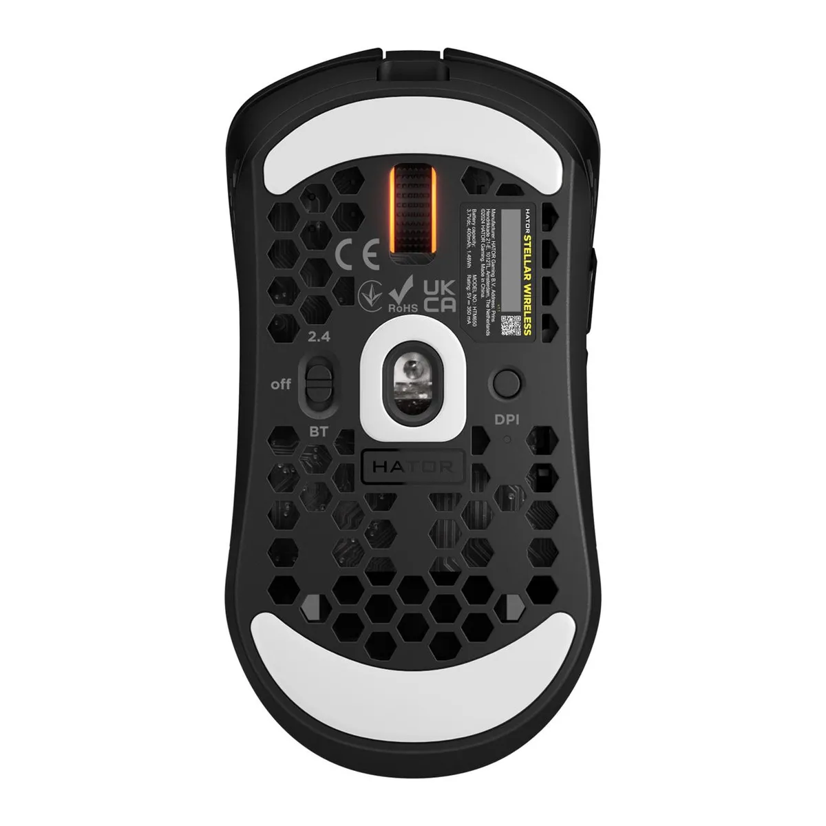 Мишка HATOR Stellar Wireless (HTM650) black - мініатюра 6