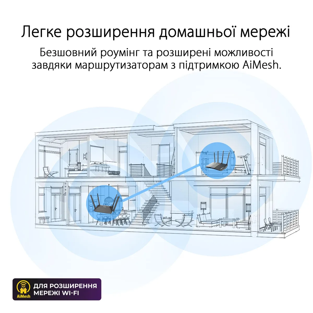 Бездротовий маршрутизатор Asus RT-AX52 (90IG08T0-MO3H00) - мініатюра 12