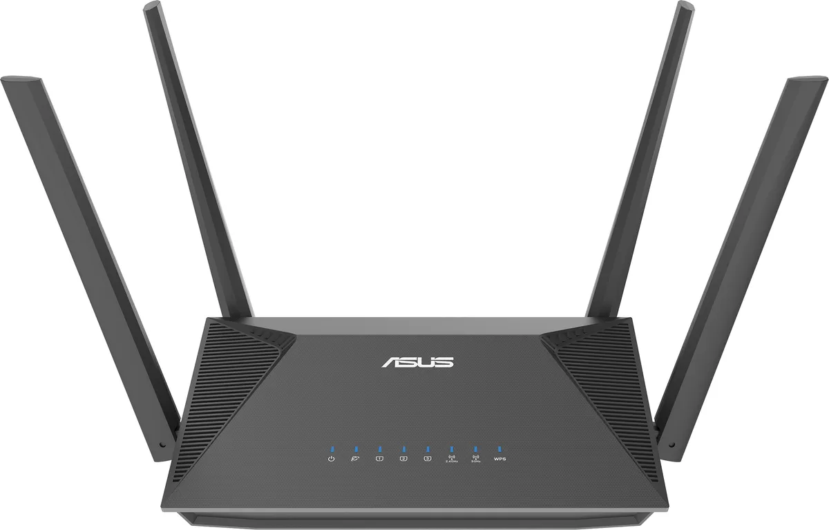 Бездротовий маршрутизатор Asus RT-AX52 (90IG08T0-MO3H00) - мініатюра 2