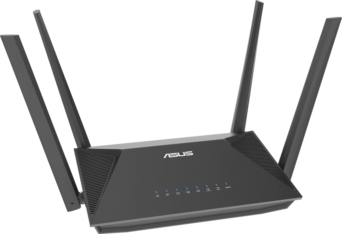 Бездротовий маршрутизатор Asus RT-AX52 (90IG08T0-MO3H00) - мініатюра 4