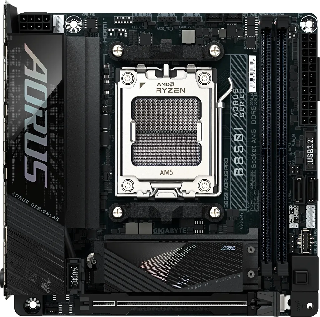 Материнська плата Gigabyte B850I Aorus Pro Socket AM5 - мініатюра 2