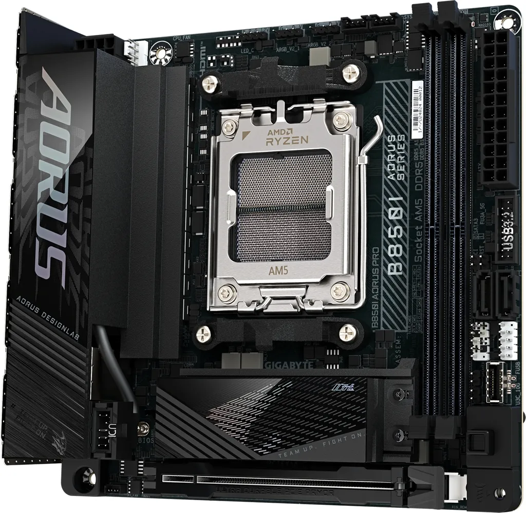 Материнська плата Gigabyte B850I Aorus Pro Socket AM5 - мініатюра 4