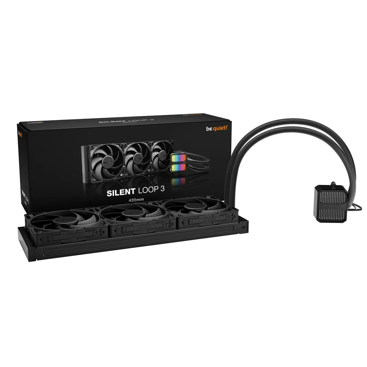 Система водяного охолодження be quiet! Silent Loop 3 420mm (BW026) - мініатюра 3