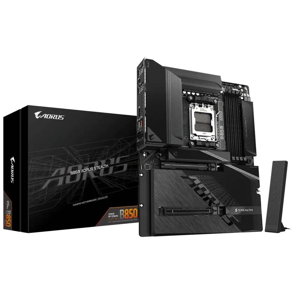 Материнська плата Gigabyte B850 Aorus Stealth Socket AM5 - зображення 1