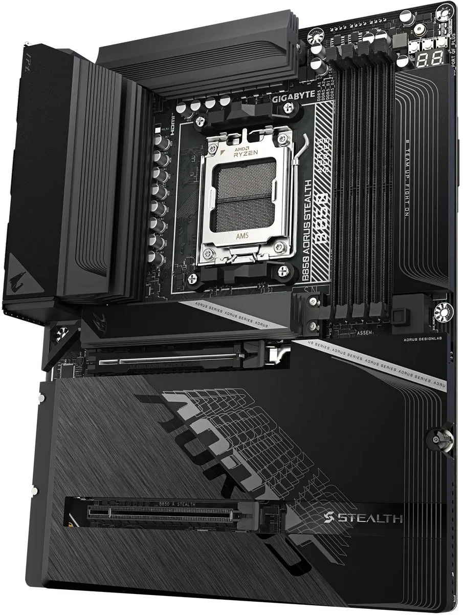 Материнська плата Gigabyte B850 Aorus Stealth Socket AM5 - мініатюра 5