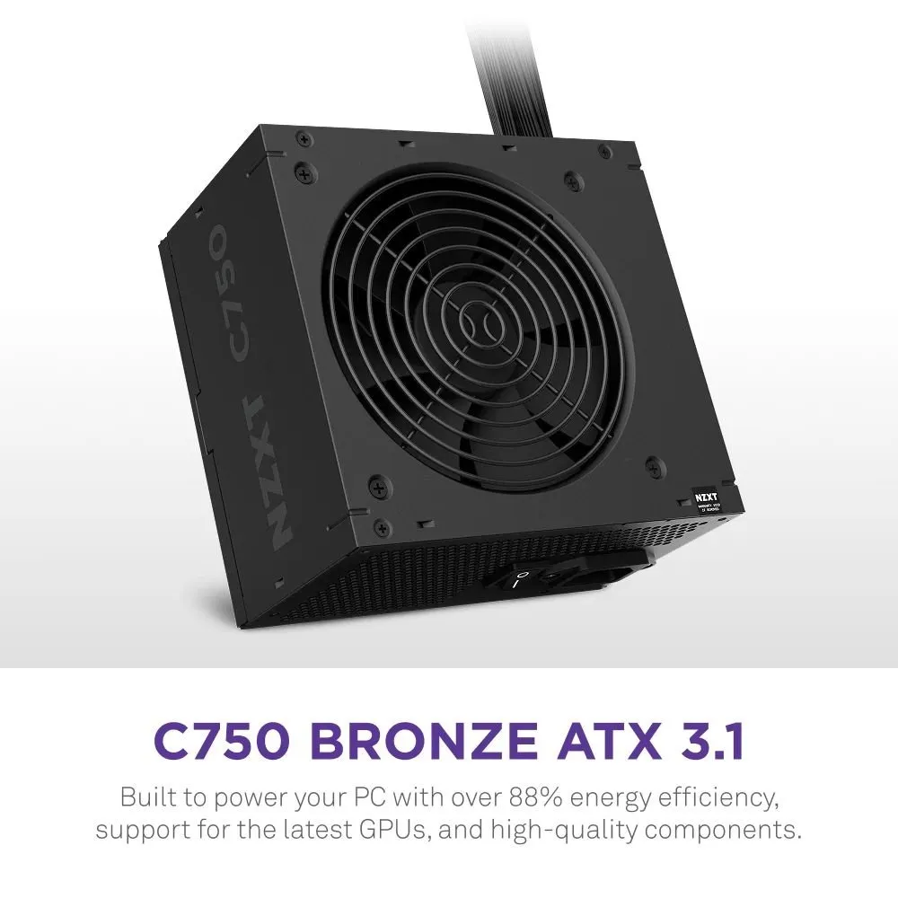 Блок живлення NZXT C750W ATX 3.1 (PA-7B3BB-EU) 750W, 80+ Bronze - мініатюра 5