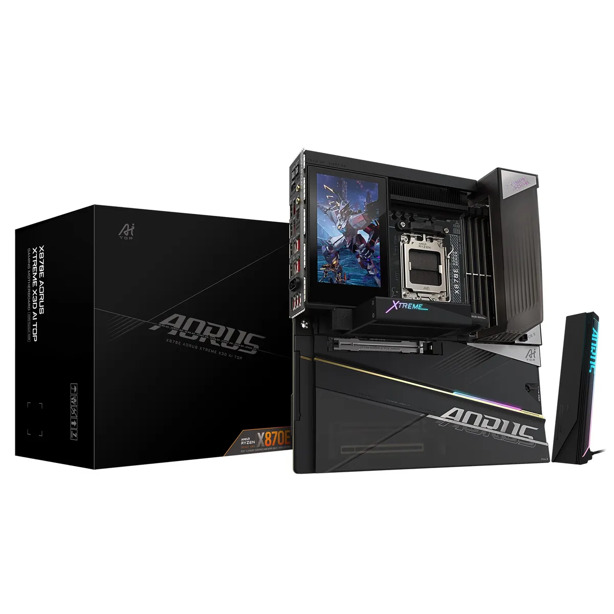 Материнська плата Asus X870E Aorus Xtreme X3D AI TOP Socket AM5 - зображення 1