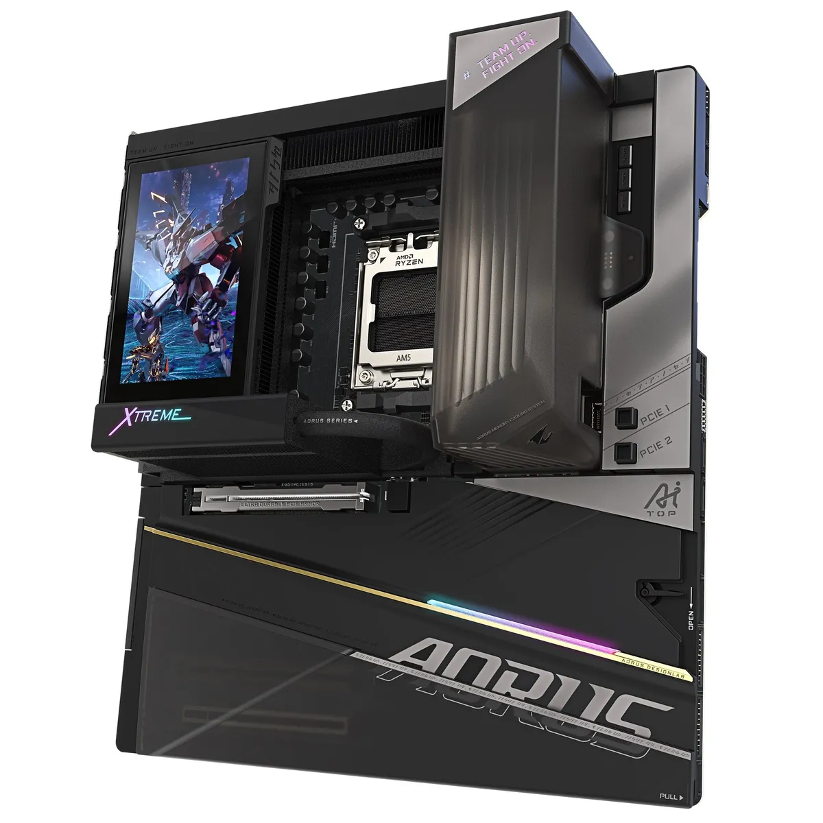Материнська плата Asus X870E Aorus Xtreme X3D AI TOP Socket AM5 - мініатюра 3