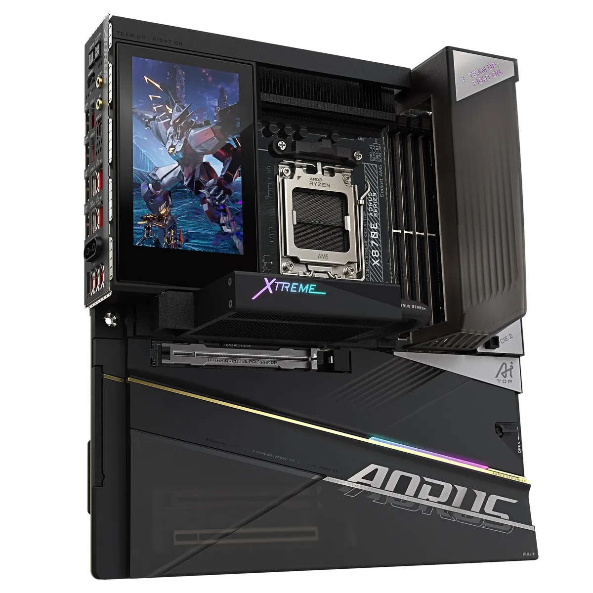 Материнська плата Asus X870E Aorus Xtreme X3D AI TOP Socket AM5 - мініатюра 4