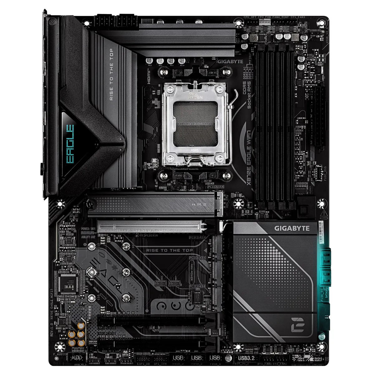 Материнська плата Gigabyte X870E Eagle X WiFi7 Socket AM5 - мініатюра 2