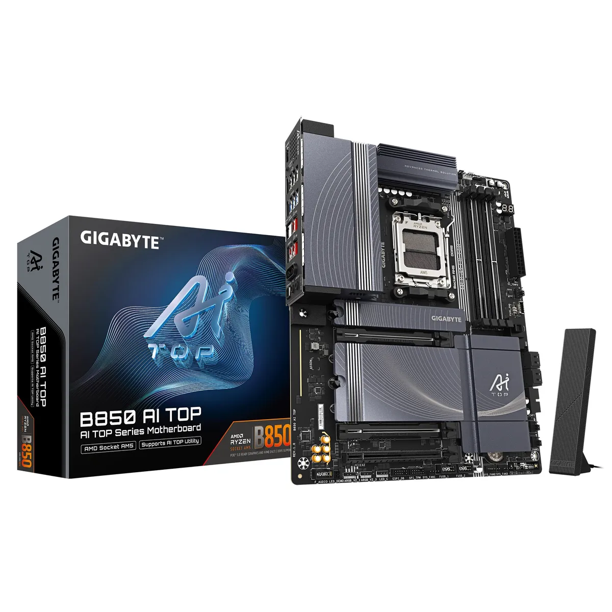 Материнська плата Gigabyte B850 AI TOP Socket AM5 - зображення 1
