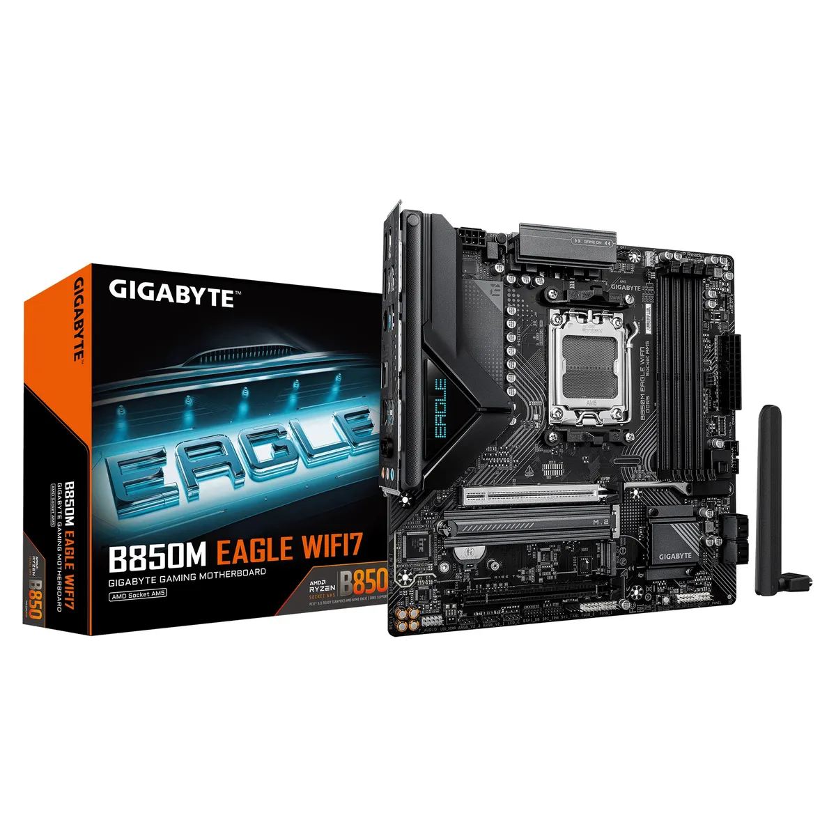Материнська плата Gigabyte B850M Eagle WiFi7 Socket AM5 - зображення 1