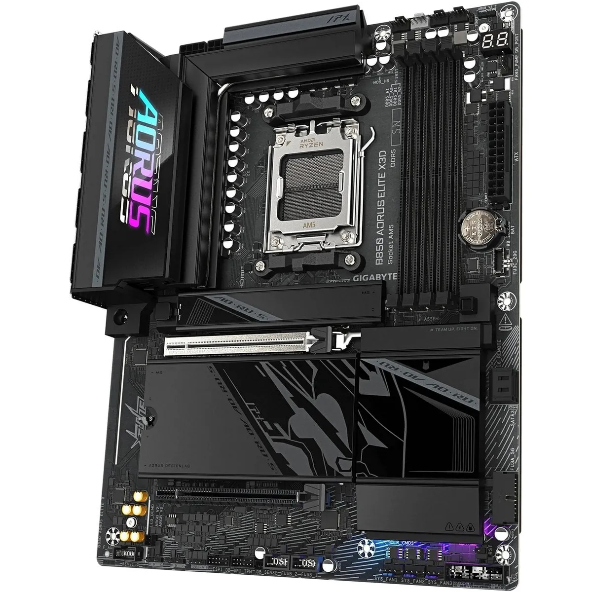 Материнська плата Gigabyte B850 Aorus Elite X3D Socket AM5 - мініатюра 3