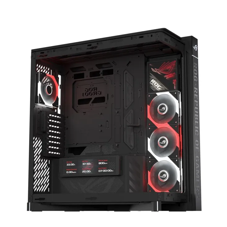 Корпус Asus ROG Cronox GR801 Curve TG ARGB Black (90DC00T0-B09030) - мініатюра 14
