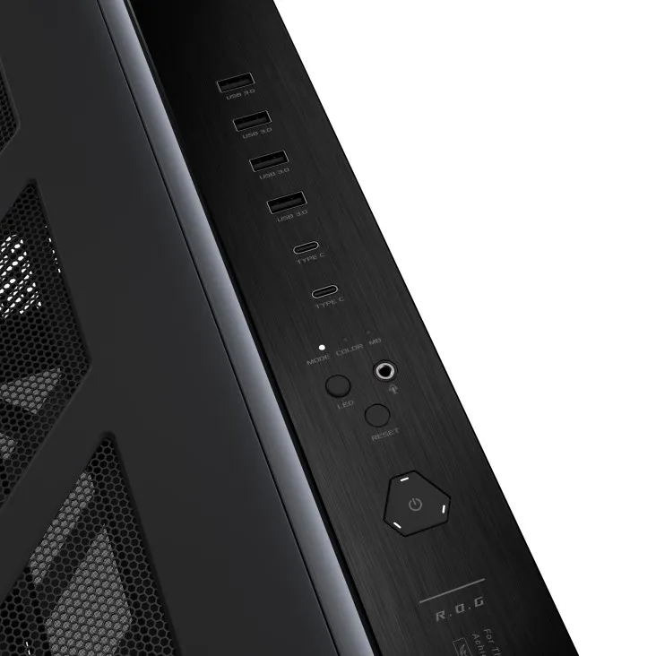 Корпус Asus ROG Cronox GR801 Curve TG ARGB Black (90DC00T0-B09030) - мініатюра 17