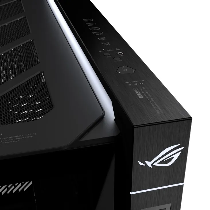 Корпус Asus ROG Cronox GR801 Curve TG ARGB Black (90DC00T0-B09030) - мініатюра 18