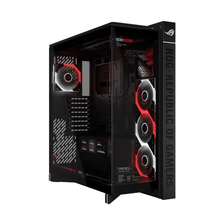 Корпус Asus ROG Cronox GR801 Curve TG ARGB Black (90DC00T0-B09030) - мініатюра 21