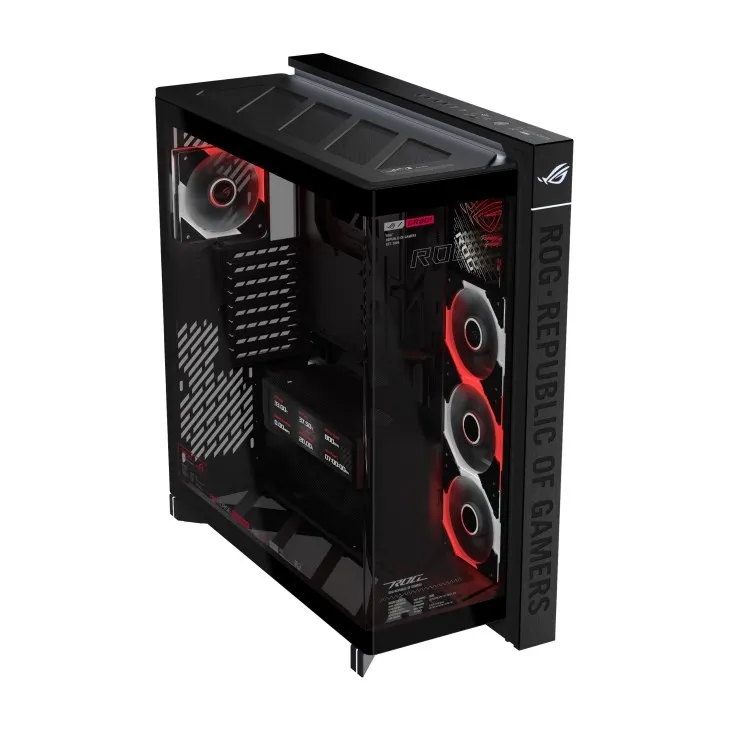 Корпус Asus ROG Cronox GR801 Curve TG ARGB Black (90DC00T0-B09030) - мініатюра 22