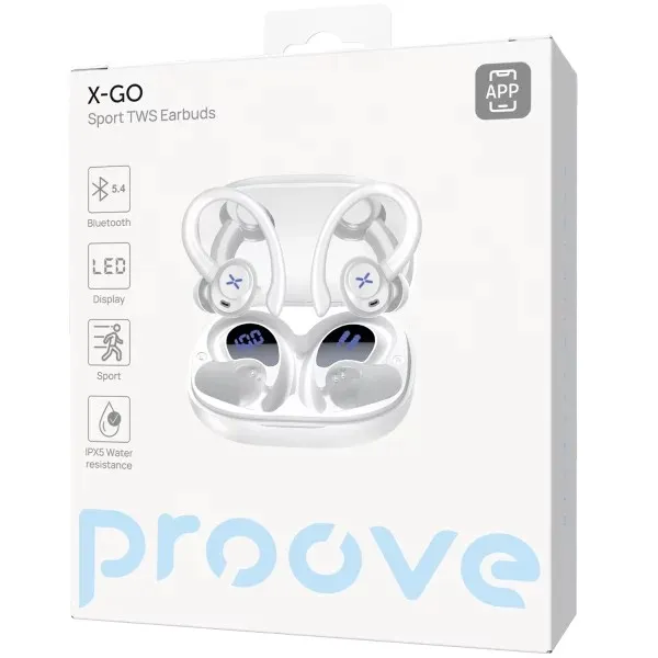 Bluetooth-гарнітура Proove X-Go TWS (APP) White (TWXG0001AP02) - мініатюра 6