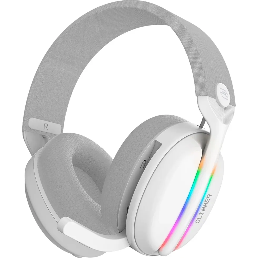 Bluetooth-гарнітура Proove Gaming Glimmer (APP) White/Purple (WHGL00022017) - зображення 1