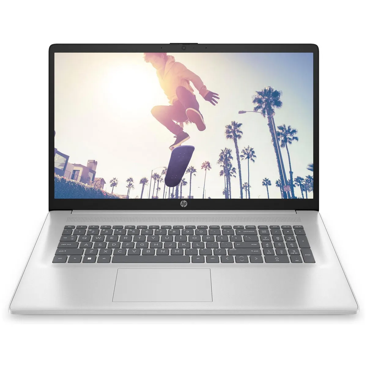 Ноутбук HP 17-cn4042ua (CS8C1EA) Silver - зображення 1