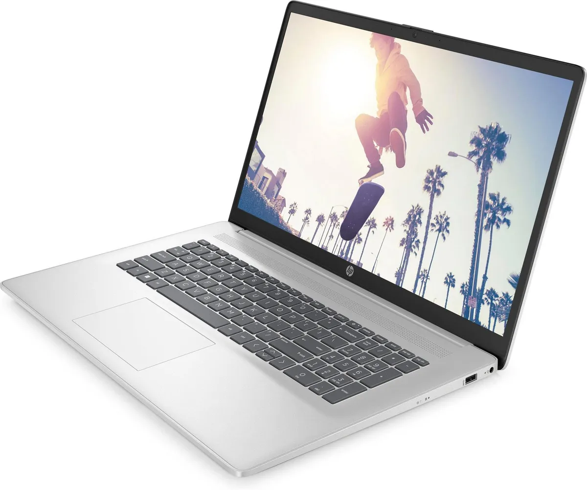 Ноутбук HP 17-cn4042ua (CS8C1EA) Silver - мініатюра 3