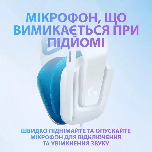 Гарнітура Logitech G335 White (981-001018) - мініатюра 15