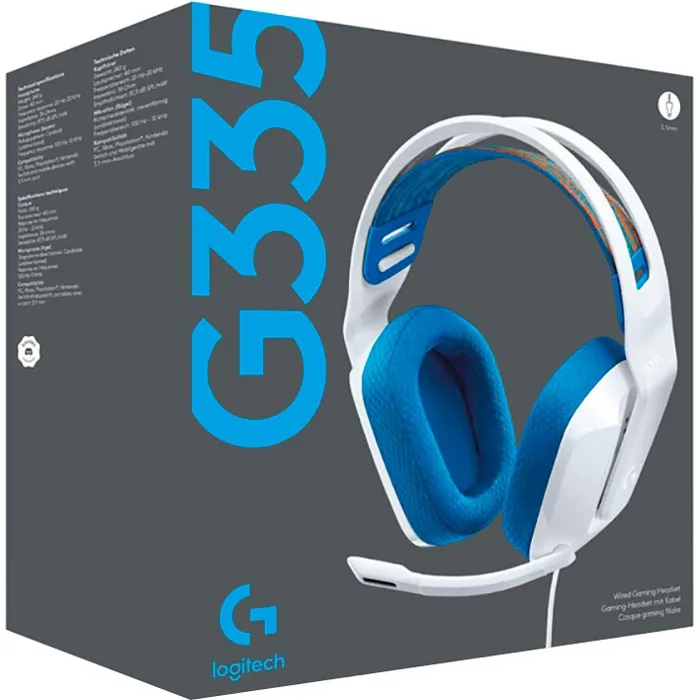 Гарнітура Logitech G335 White (981-001018) - мініатюра 6