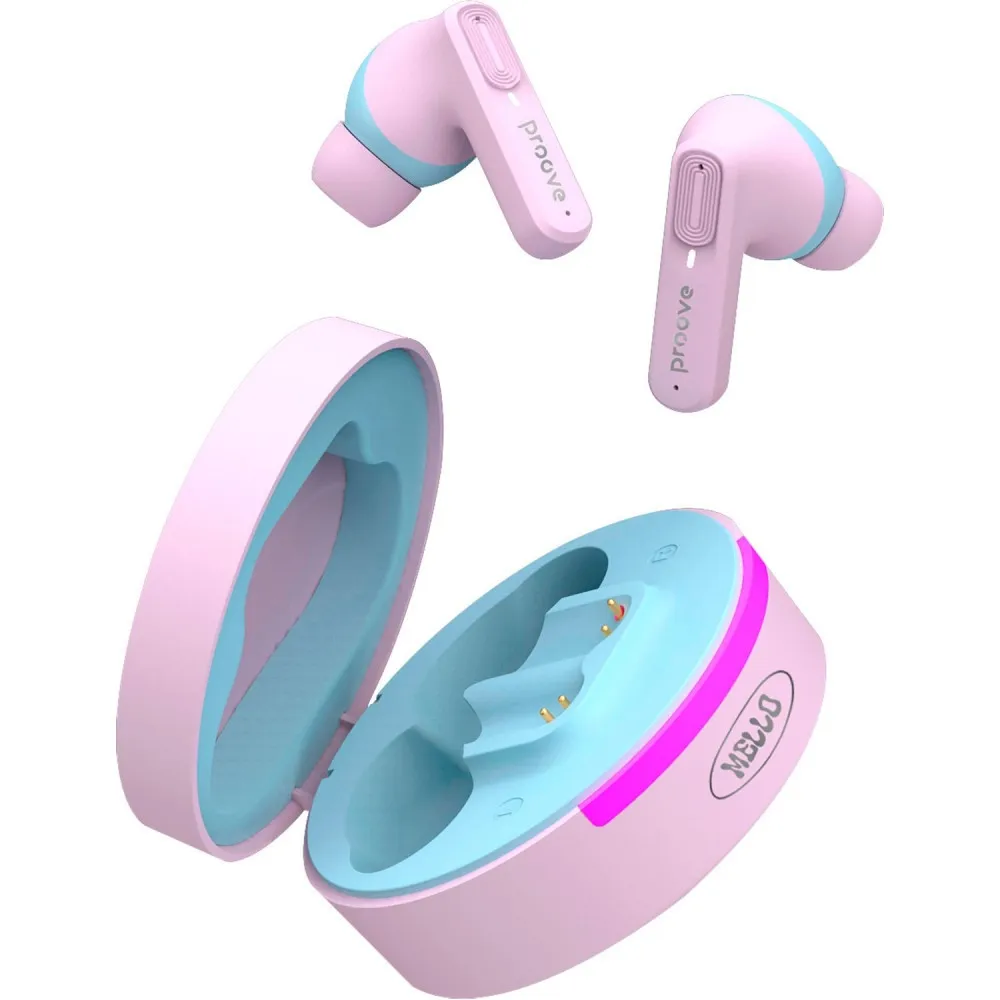 Bluetooth-гарнітура Proove Mello TWS with ANC (APP) Cotton Candy (TWML0001AP24) - зображення 1
