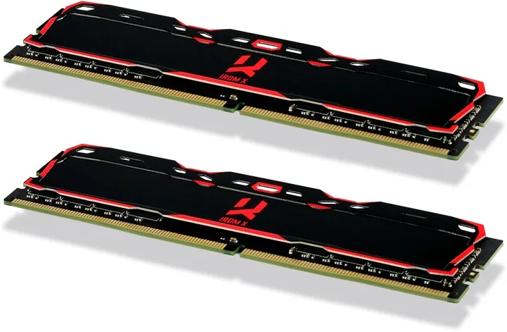 Модуль пам`ятi DDR4 2x16GB/3200 Goodram Iridium X Black (IR-X3200D464L16A/32GDC) - мініатюра 2