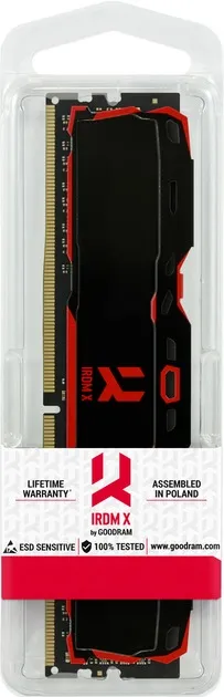 Модуль пам`ятi DDR4 2x16GB/3200 Goodram Iridium X Black (IR-X3200D464L16A/32GDC) - мініатюра 5